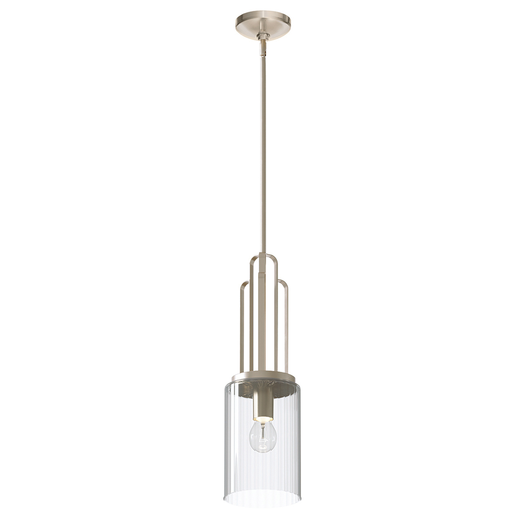 Kimrose pendant lamp - 1 light source - Polished nickel Quintiesse
