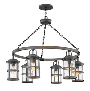 Lakehouse Pendant Chandelier - 6 light sources Quintiesse small 0