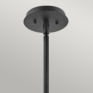 Lotus pendant lamp/half-lamp - 1 light source - Black Quintiesse small 1