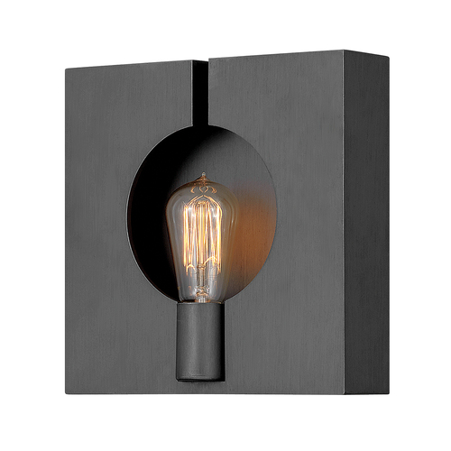 Check Ludlow wall lamp - 1 light source - Graphite Quintiesse