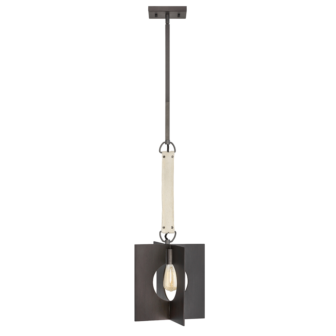 Ludlow pendant lamp - 1 light source - Graphite Quintiesse