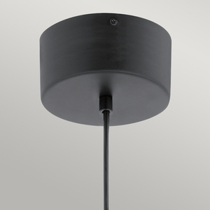 Moonlit small LED pendant lamp - Matte black Quintiesse small 1