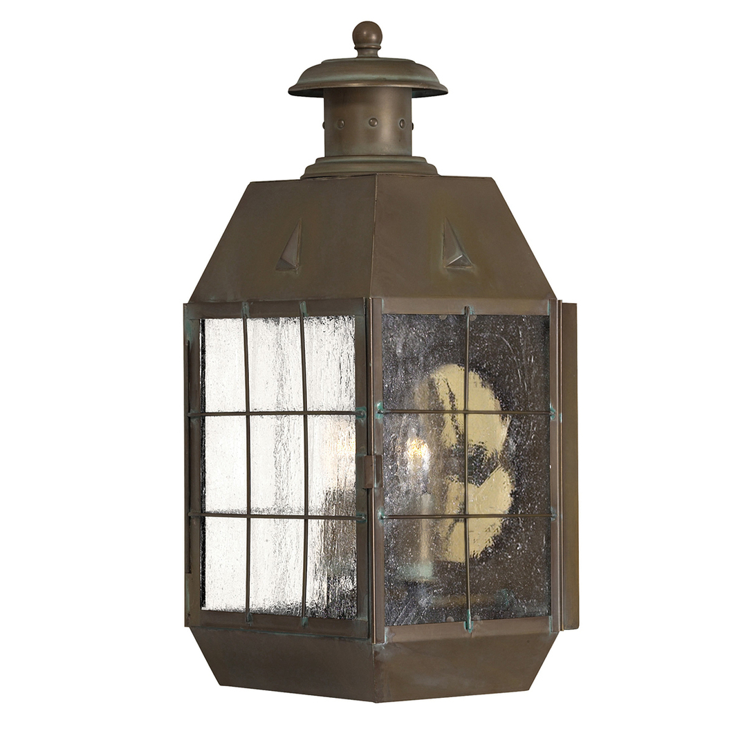 Large Nantucket wall lantern - 2 light sources Quintiesse