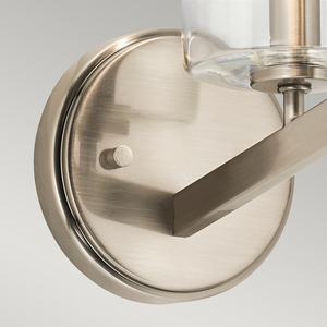 Quintiesse Nye wall light E14, 40 W, Classic Pewter small 1