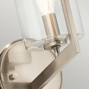 Quintiesse Nye wall light E14, 40 W, Classic Pewter small 2