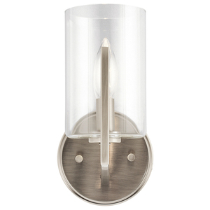 Quintiesse Nye wall light E14, 40 W, Classic Pewter small 4