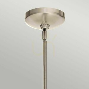 Quintiesse Nye QN-NYE6-CLP chandelier, 6-light E14, Classic Pewter small 5