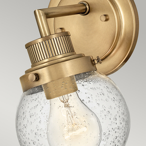 Poppy wall lamp - 1 light source - Old brass Quintiesse small 2
