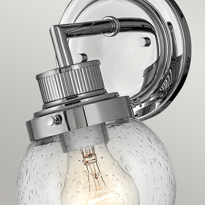 Poppy wall lamp - 1 light source - Polished chrome Quintiesse small 1