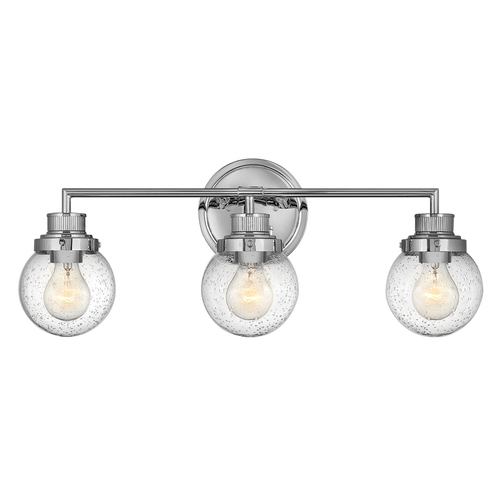 Check Poppy wall lamp - 3 light sources - Polished chrome Quintiesse