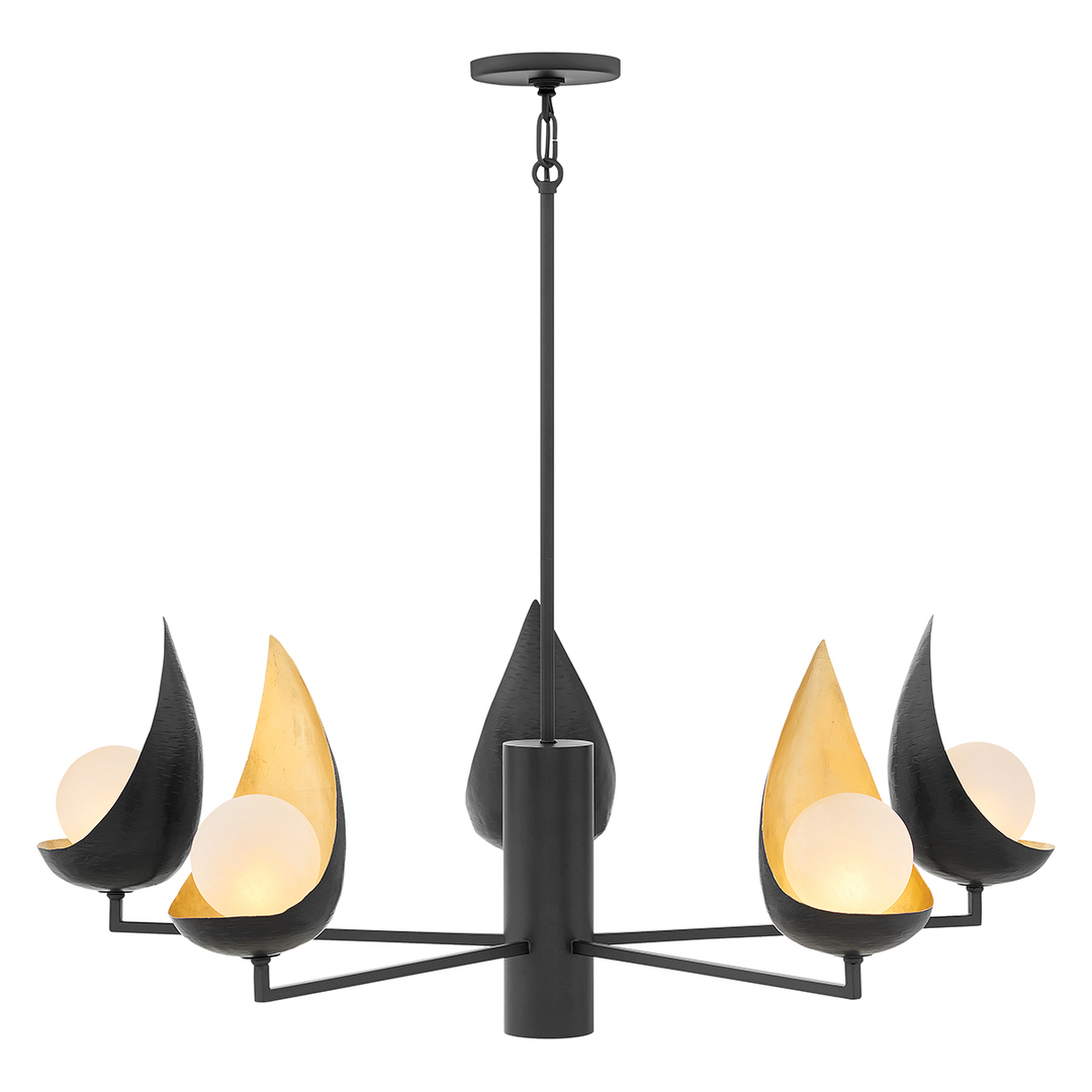 Ren chandelier - 5 light sources Quintiesse