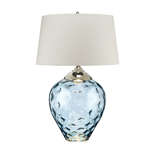 Check Samara large table lamp - 2 light sources - Light blue Quintiesse