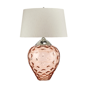 Samara large table lamp - 2 light sources - Salmon Quintiesse small 1