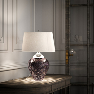 Samara table lamp - 2 light sources - Plum Quintiesse small 5