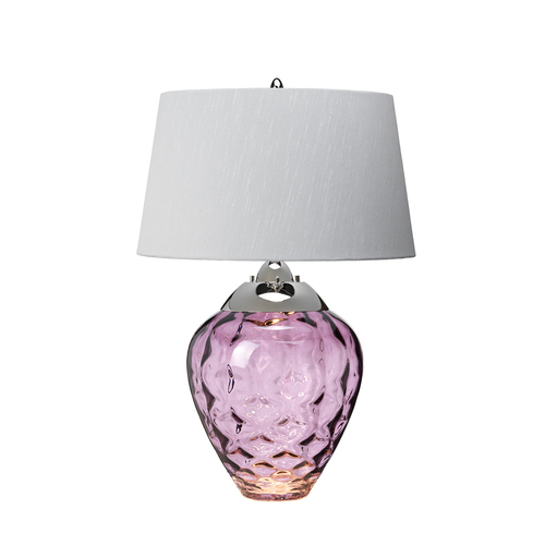 Check Samara table lamp - 2 light sources - Plum Quintiesse