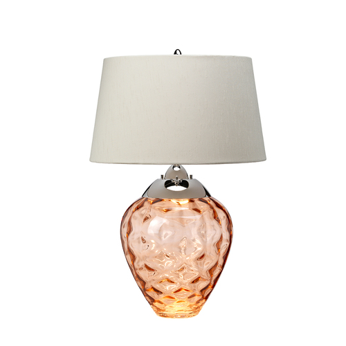 Check Samara table lamp - 2 light sources - Salmon Quintiesse