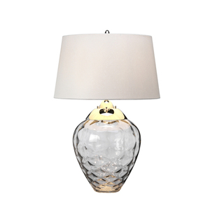 Samara table lamp - 2 light sources - Tinted glass Quintiesse small 3