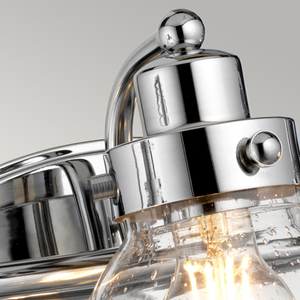 Quintiesse Scholar QN-SCHOLAR3 bathroom wall light, 3×E27, polished chrome small 2
