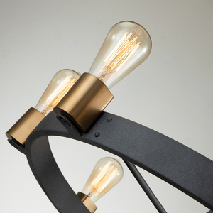 Silas pendant lamp/semi-plophon - 8 light sources Quintiesse small 1