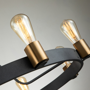 Silas pendant lamp/semi-plophon - 8 light sources Quintiesse small 2