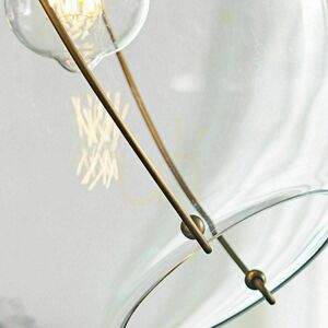 Quintiesse Skye pendant light QN-SKYE-1P 1×E27 Heritage Brass, Ø27.4 cm small 4
