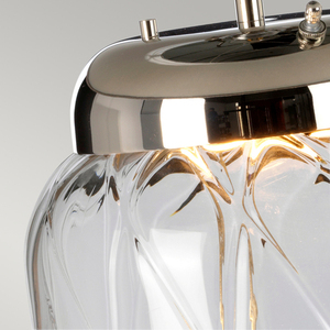 Sola table lamp - 2 light sources - Blue lampshade Quintiesse small 2