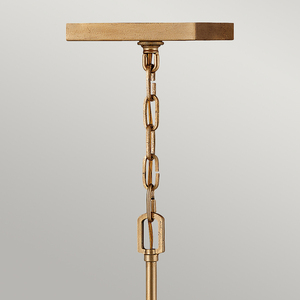 Stinson pendant lamp/half-lamp - 4 light sources - Purple brass Quintiesse small 1