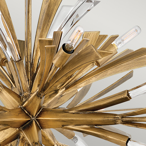 Vida oblong pendant lamp - 13 light sources Quintiesse small 3