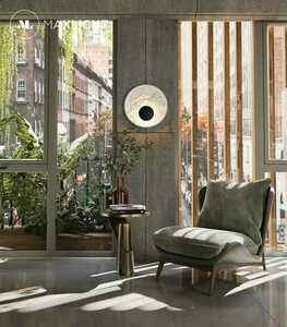 Max Light Oyaka W0325 White and Black LED Wall Light 29 cm 5W small 1