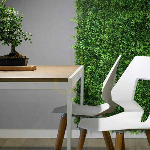 Check Passiflora green wall 40x60cm