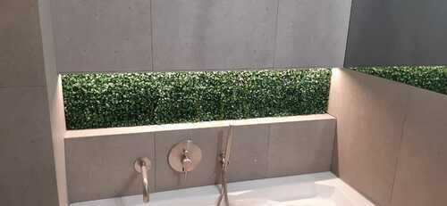 Check Green wall Boxwood 40x60cm