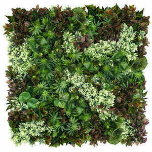 Tundra vertical garden - 0.5 m² wall panel - Handmade small 1