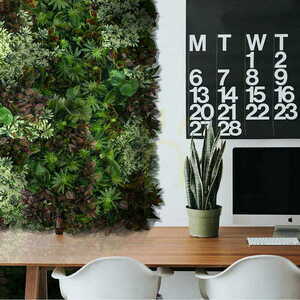 Tundra vertical garden - 0.5 m² wall panel - Handmade small 2