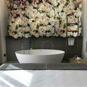 Majesty rose flower wall small 3