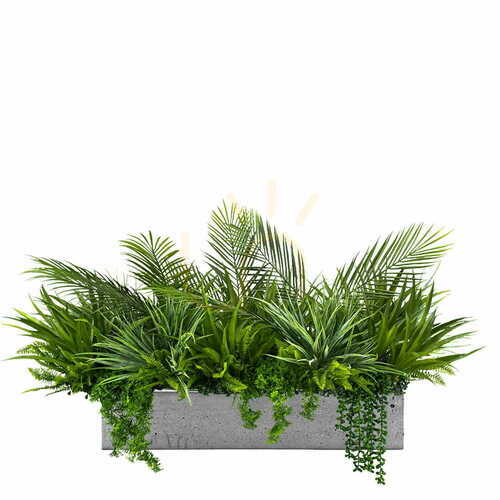 Check Filling the Coast Side pot with plants