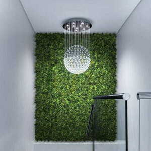 Artificial green mint UV mat 50x50cm small 4