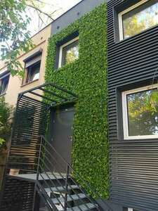 Artificial green mint UV mat 50x50cm small 9