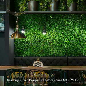 Artificial green mat Marseille FR UV 50x50cm small 5