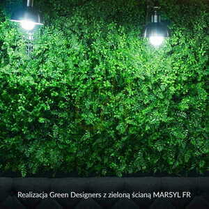 Artificial green mat Marseille FR UV 50x50cm small 9