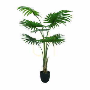 Artificial potted plant Washingtonia Robusta 160cm - Handmade small 0