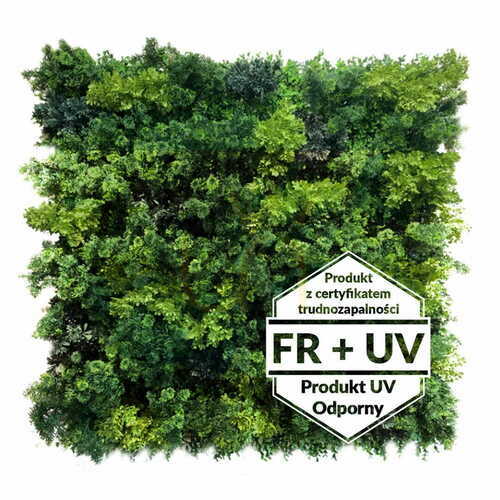 Check Fluffy Mesh FR UV Vertical Garden