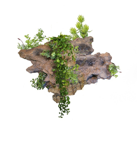 Rock with artificial vegetation M small 0