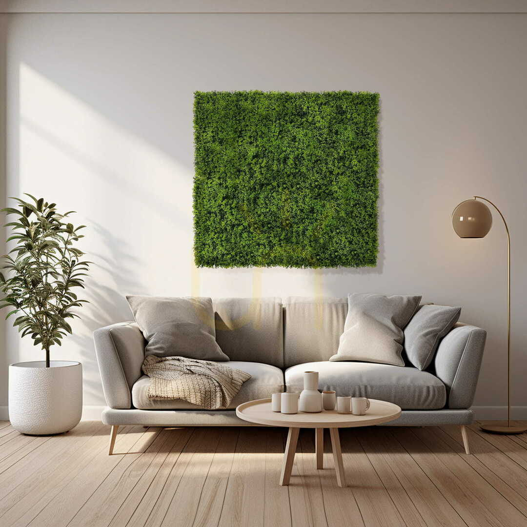 Show Artificial green mat Juniper UV 50x50cm Artificial green mat Juniper UV 50x50cm
