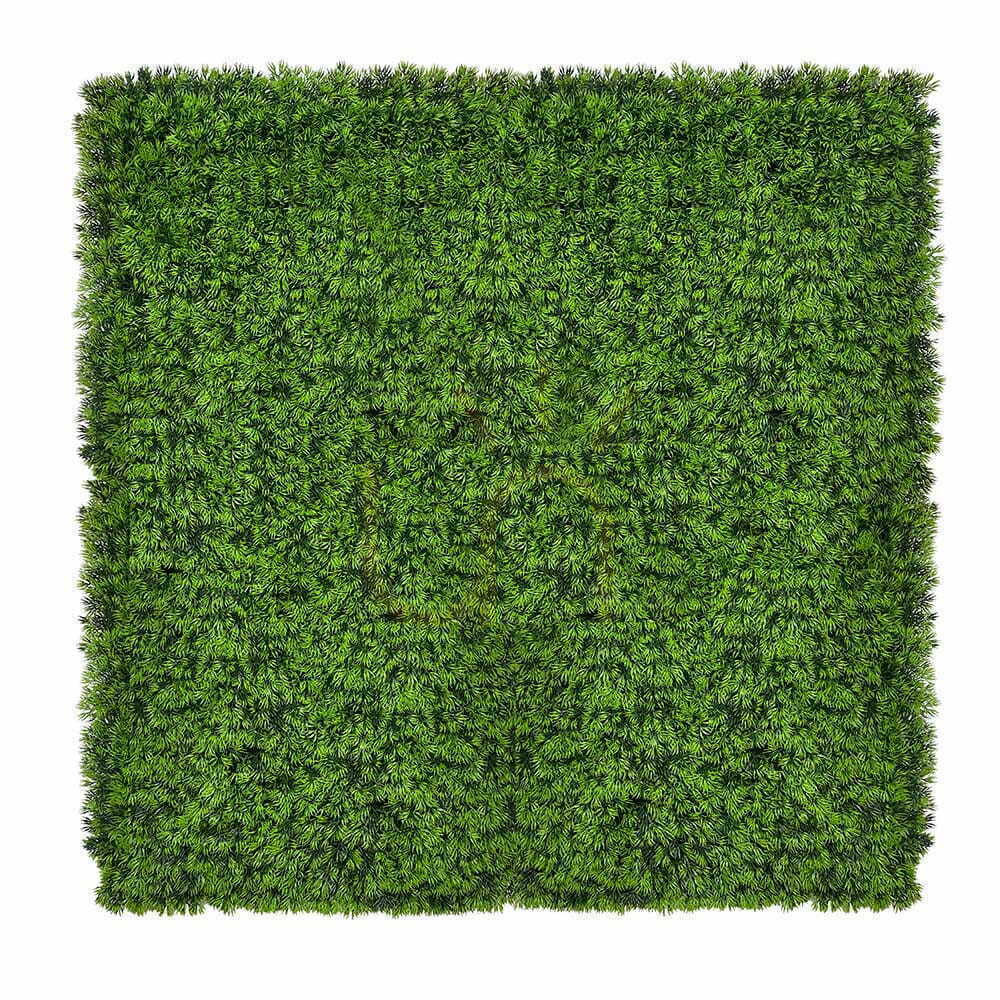 Display Artificial green Pina UV mat 50x50cm Artificial green Pina UV mat 50x50cm