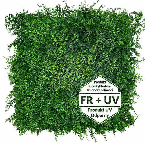 Check Artificial green mat Znakocica FR UV 50x50cm