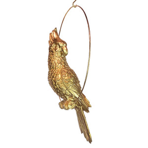 Lamp Figurine Gold Parrot FIGURE M N°6 Las Plumas small 0
