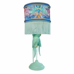 Las Plumas Melania floor lamp with three parrots, E27, 79 cm small 2