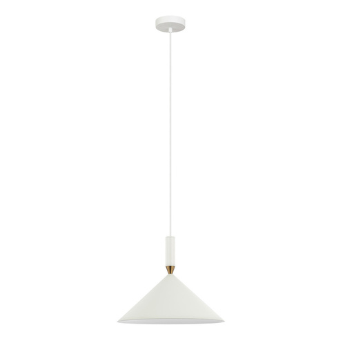 Check Italux White Steel Pendant Light E27 35 cm PND-541101-W