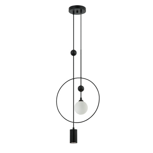 Check Italux Trosti Black Steel GU10 Pendant Light PND-428892-BK