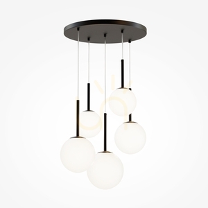 BASIC FORM pendant lamp MOD321PL-05B Maytoni small 0